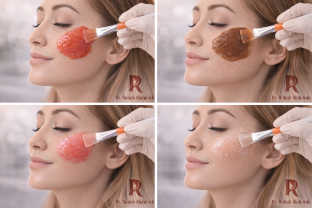 4 أنواع من التقشير الكيميائي لاستعادة نضارة وجهك