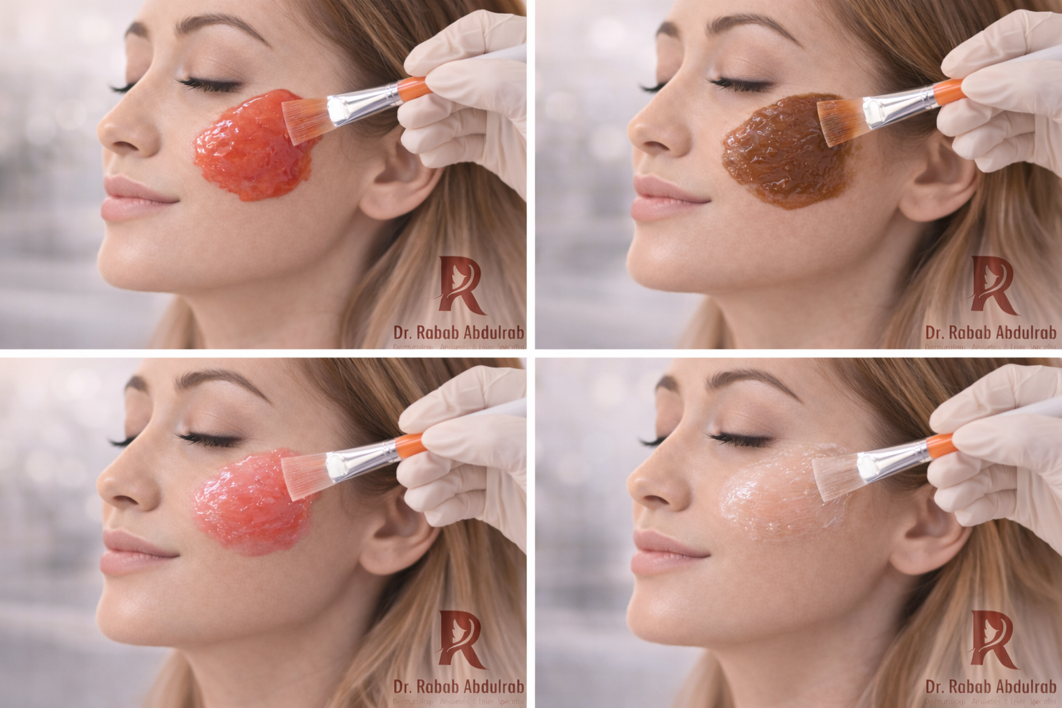 4 أنواع من التقشير الكيميائي لاستعادة نضارة وجهك